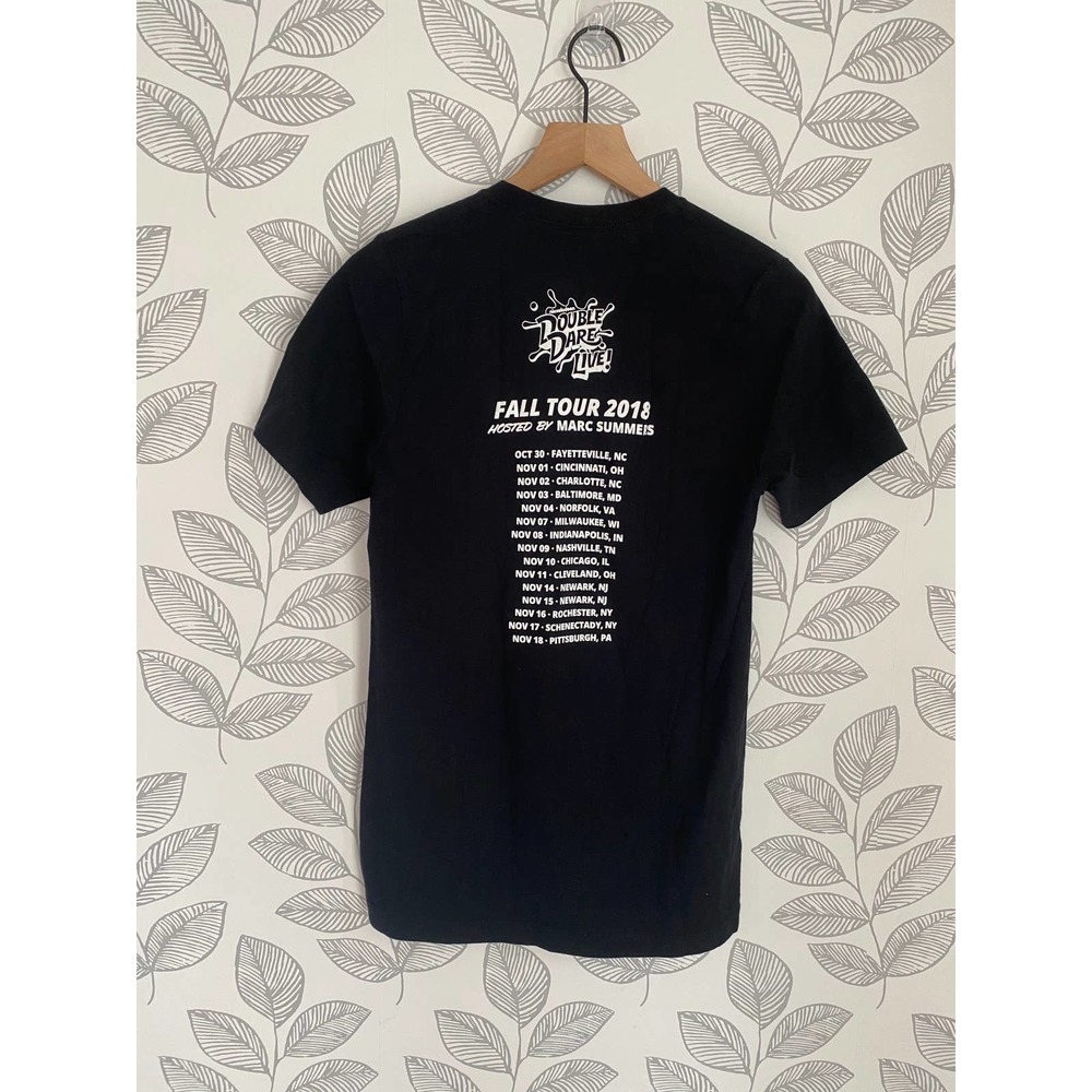Nickelodeon Double Dare Live Black T-shirt, Size S